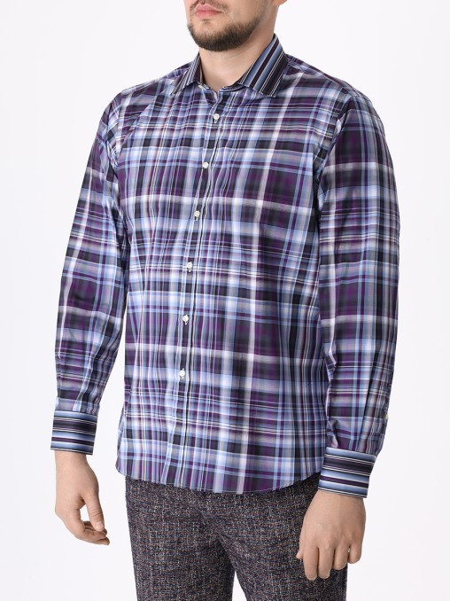 Рубашка Slim Fit хлопковая ETRO