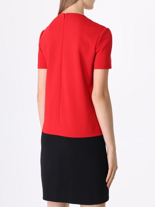 Платье из вискозы ALEXANDER MCQUEEN