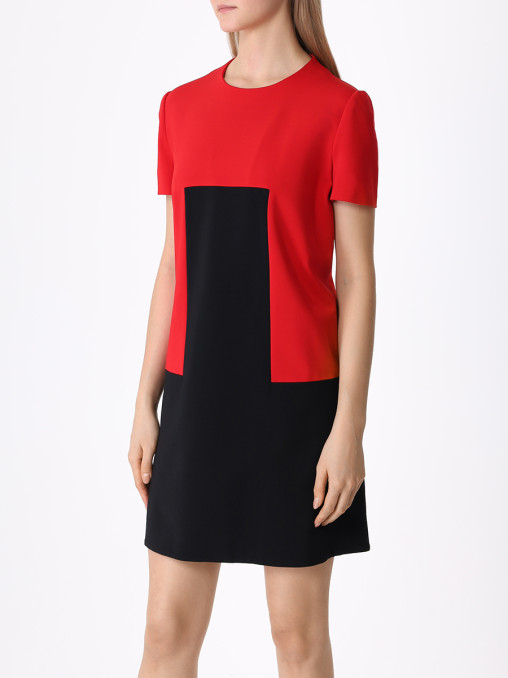 Платье из вискозы ALEXANDER MCQUEEN