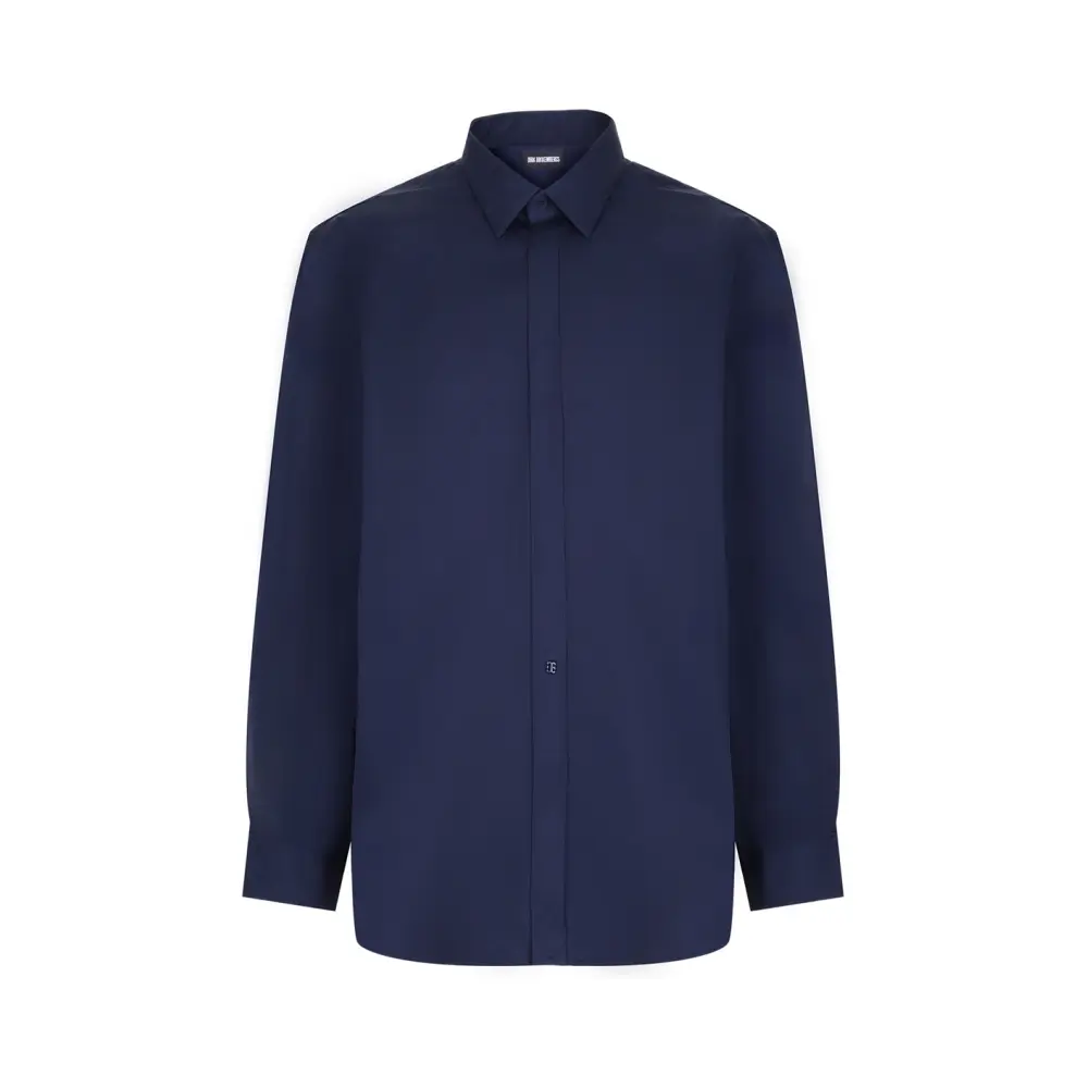 Рубашка Slim Fit хлопковая