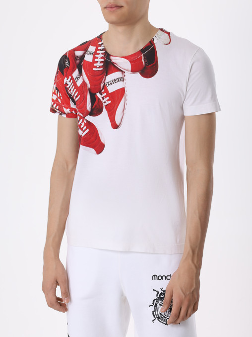 Футболка хлопковая BIKKEMBERGS
