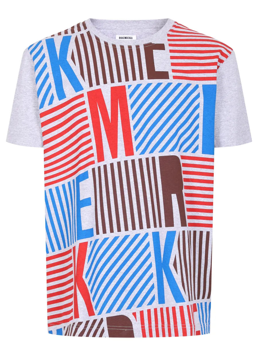 Футболка хлопковая с принтом