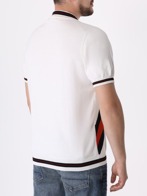 Поло хлопковое MOSCHINO