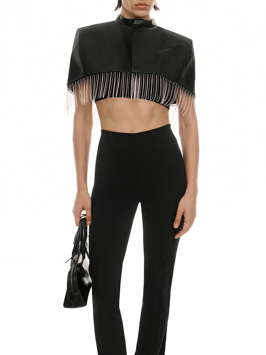 Кейп Underworld кожаный