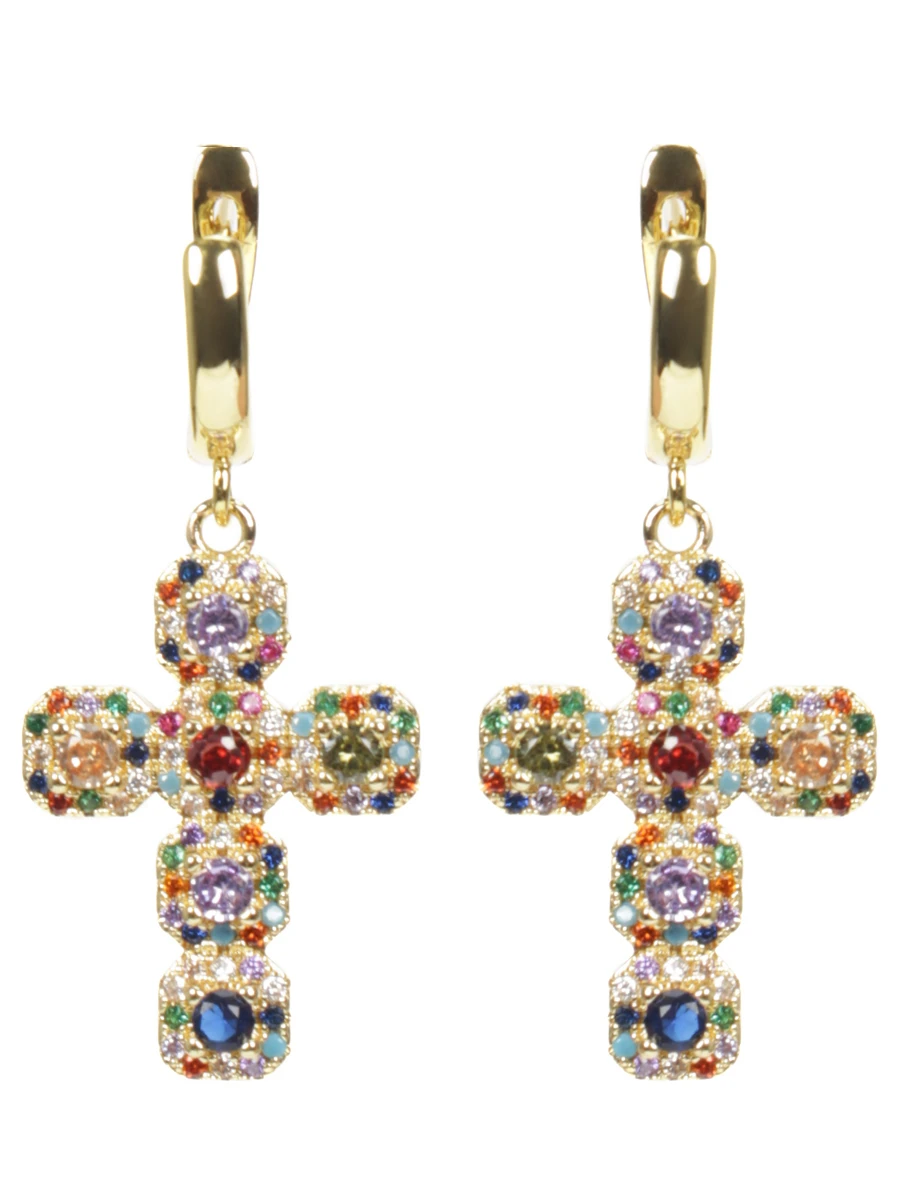 Серьги с камнями