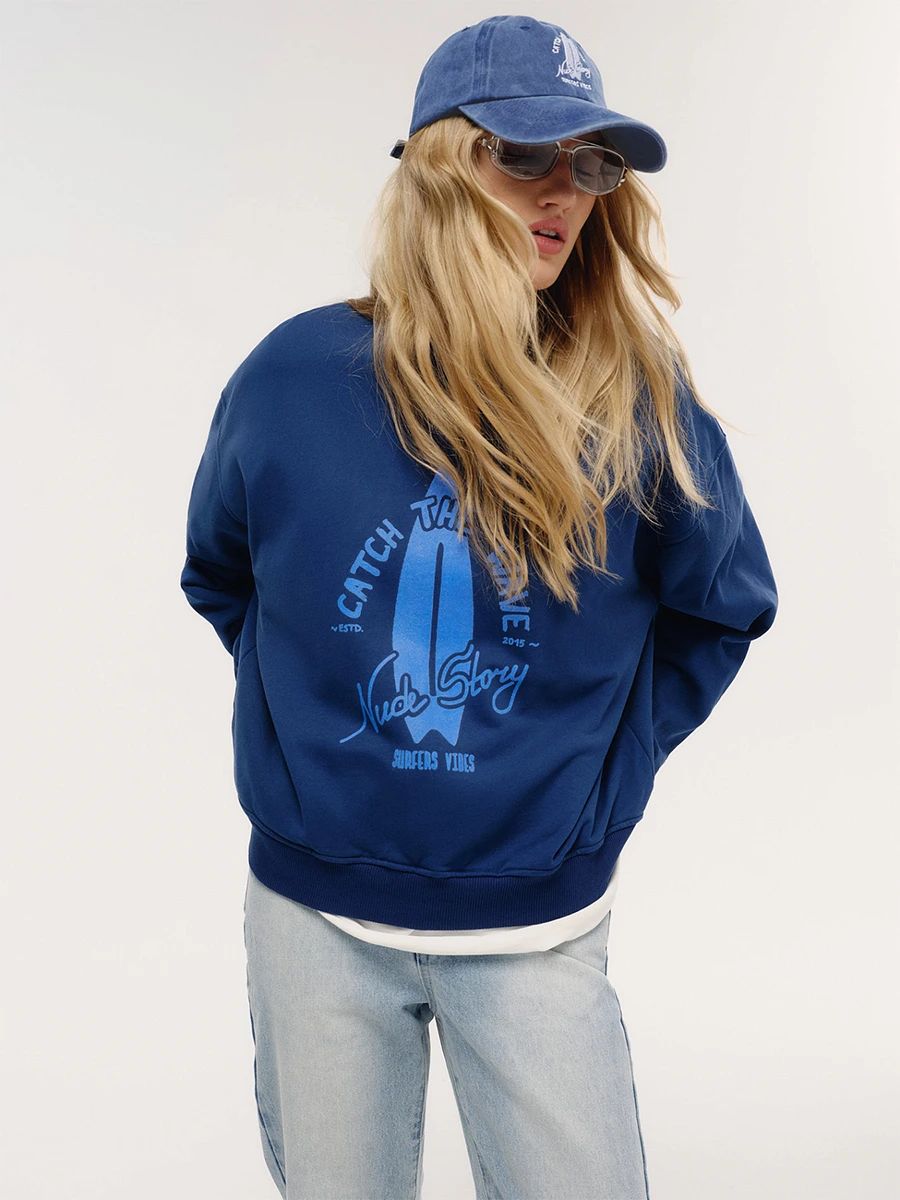 Бейсболка джинсовая Naked Surfing