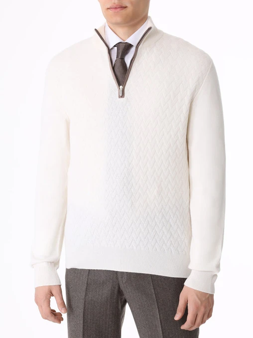 Джемпер шерстяной BERTOLO LUXURY MENSWEAR