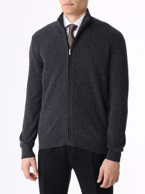 Кардиган шерстяной BERTOLO LUXURY MENSWEAR
