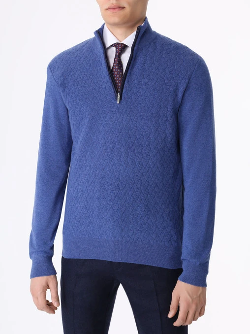 Джемпер шерстяной BERTOLO LUXURY MENSWEAR