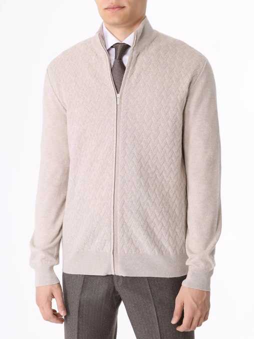 Кардиган шерстяной BERTOLO LUXURY MENSWEAR