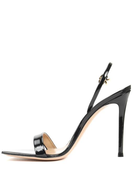 Босоножки кожаные Stiletto GIANVITO ROSSI