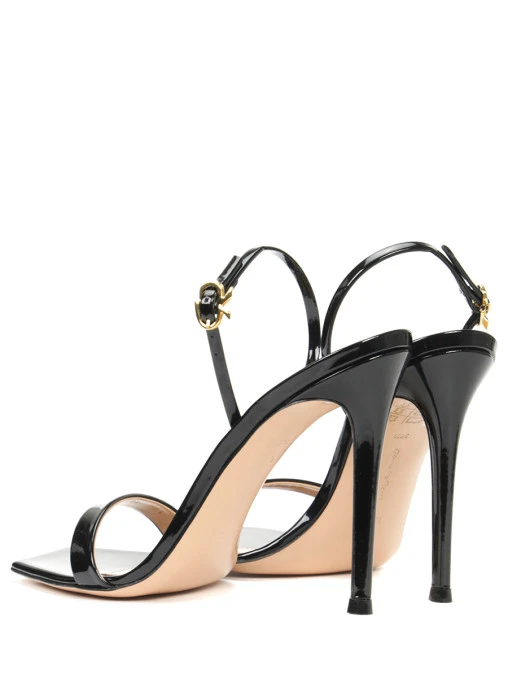 Босоножки кожаные Stiletto GIANVITO ROSSI