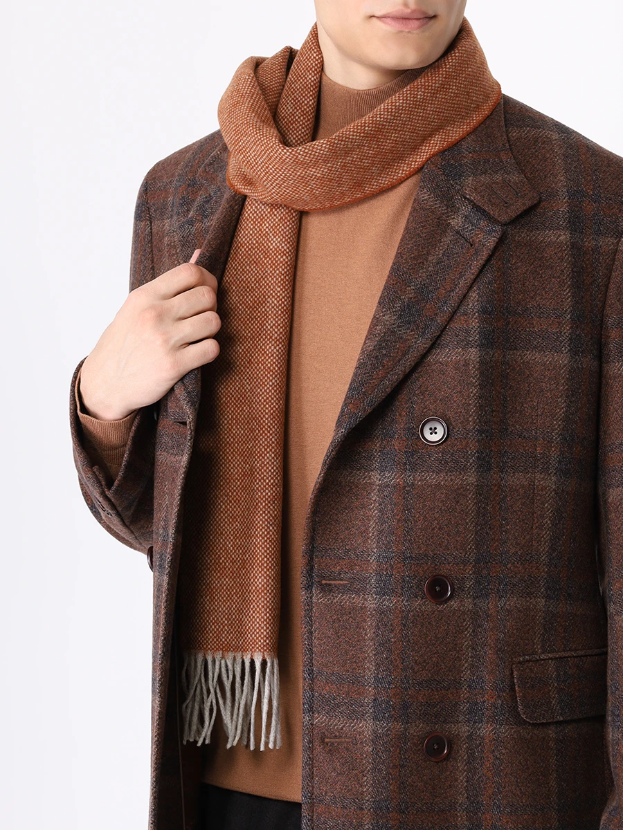 Шарф шерстяной