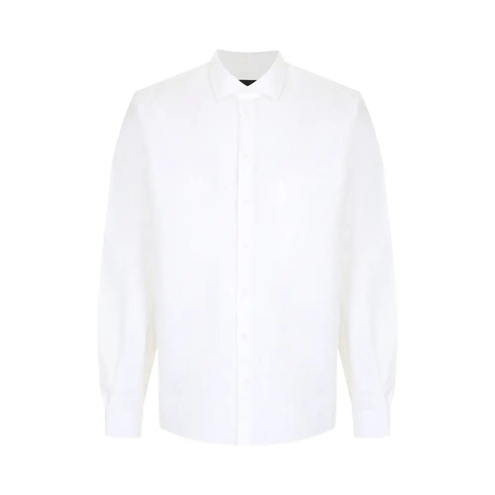 Рубашка Regular Fit однотонная