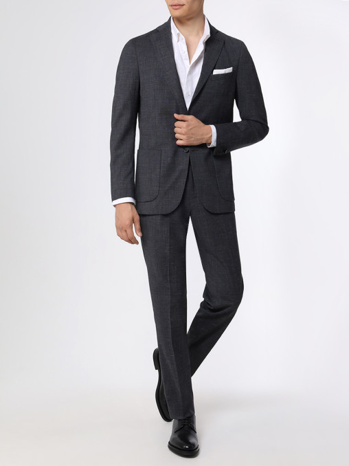 Рубашка Regular Fit однотонная BML