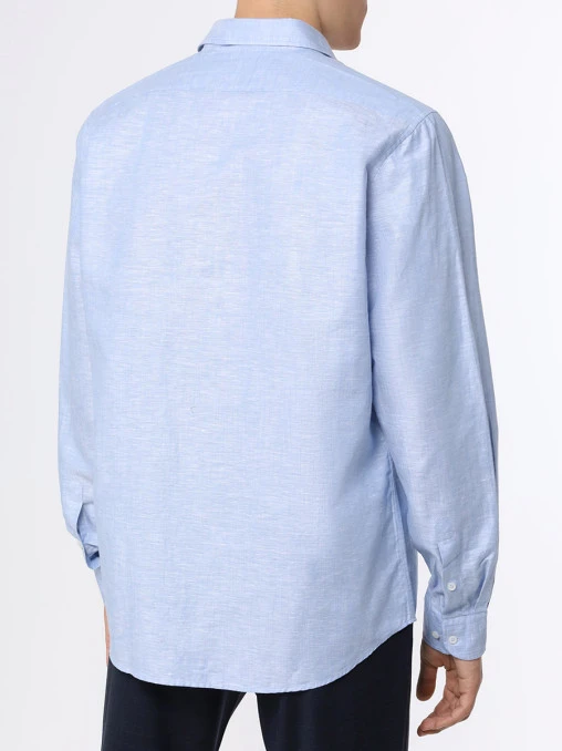 Рубашка Regular Fit однотонная BML