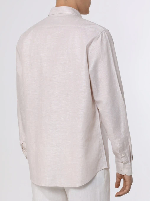 Рубашка Regular Fit однотонная BML