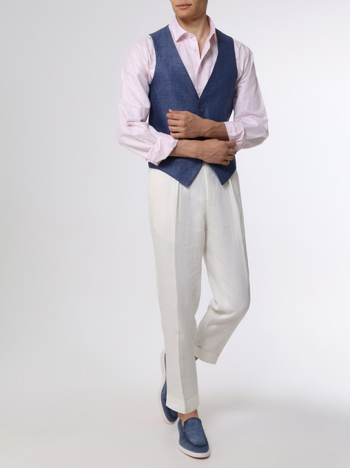 Рубашка Regular Fit однотонная BML