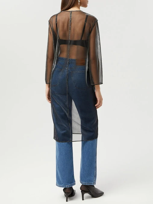 Платье-сетка Hara однотонное FASHION REBELS
