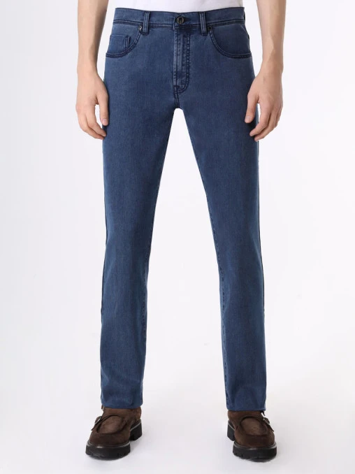 Джинсы Slim Fit CESARE ATTOLINI