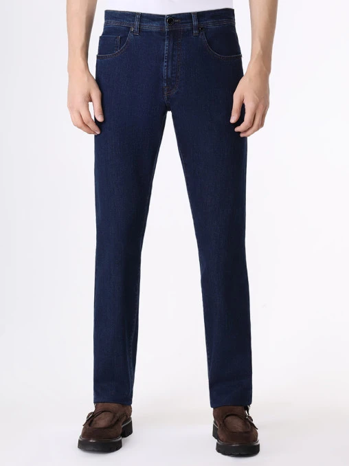 Джинсы Slim Fit хлопковые CESARE ATTOLINI
