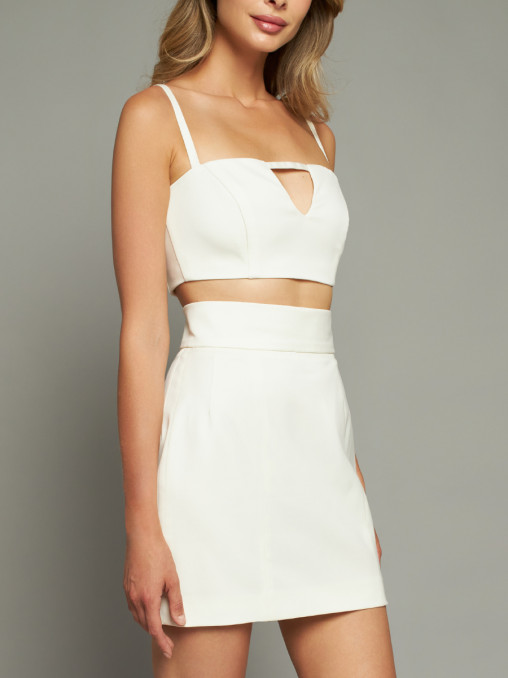 Топ Wild Rose шерстяной WHITE LILY