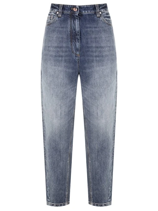Джинсы хлопковые BRUNELLO CUCINELLI