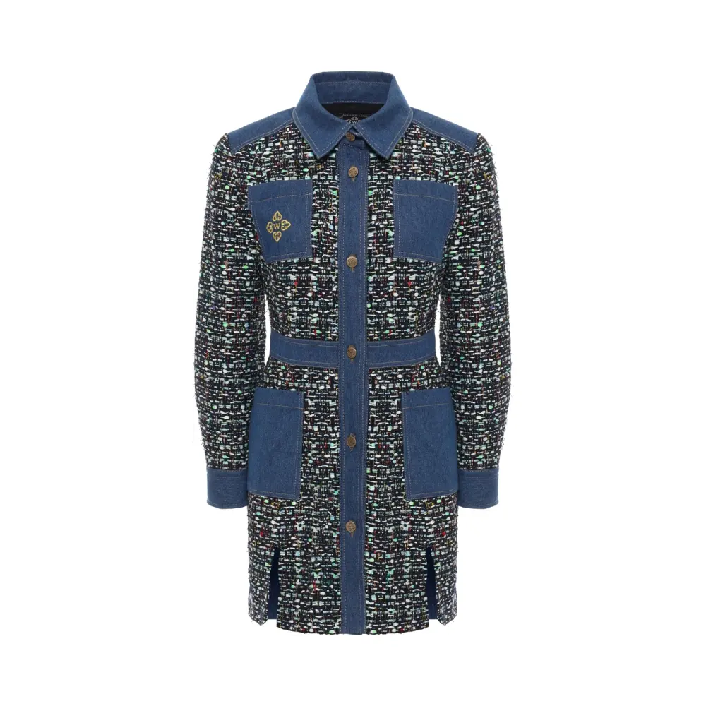 Платье Zoe Tweed твидовое