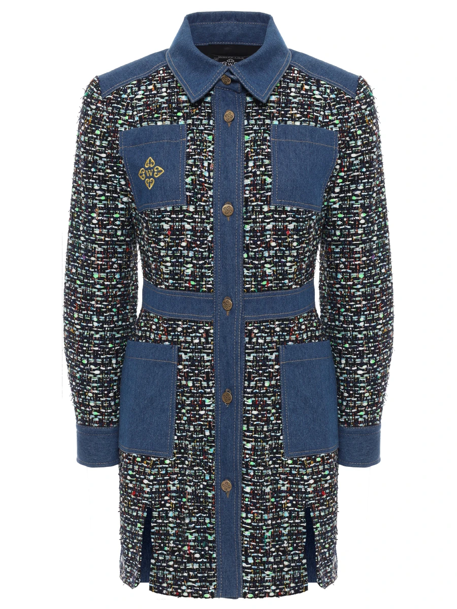 Платье Zoe Tweed твидовое