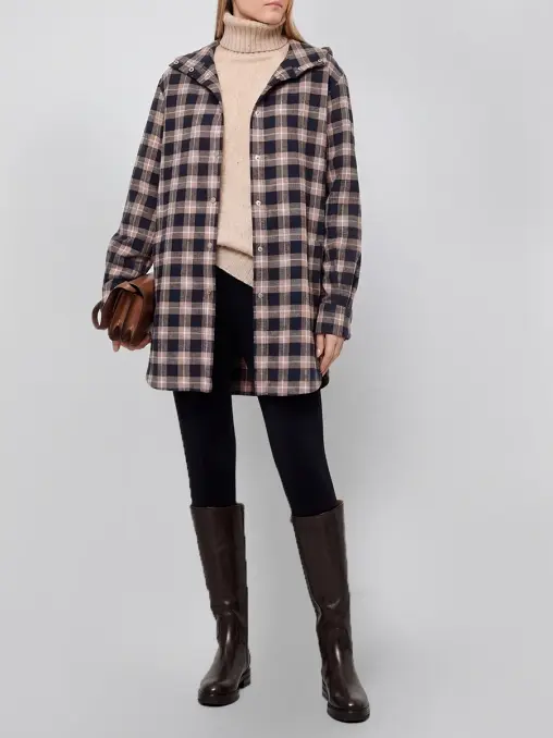 Рубашка хлопковая KITON