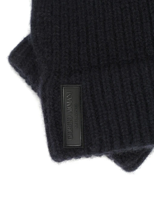 Перчатки кашемировые GIORGIO ARMANI