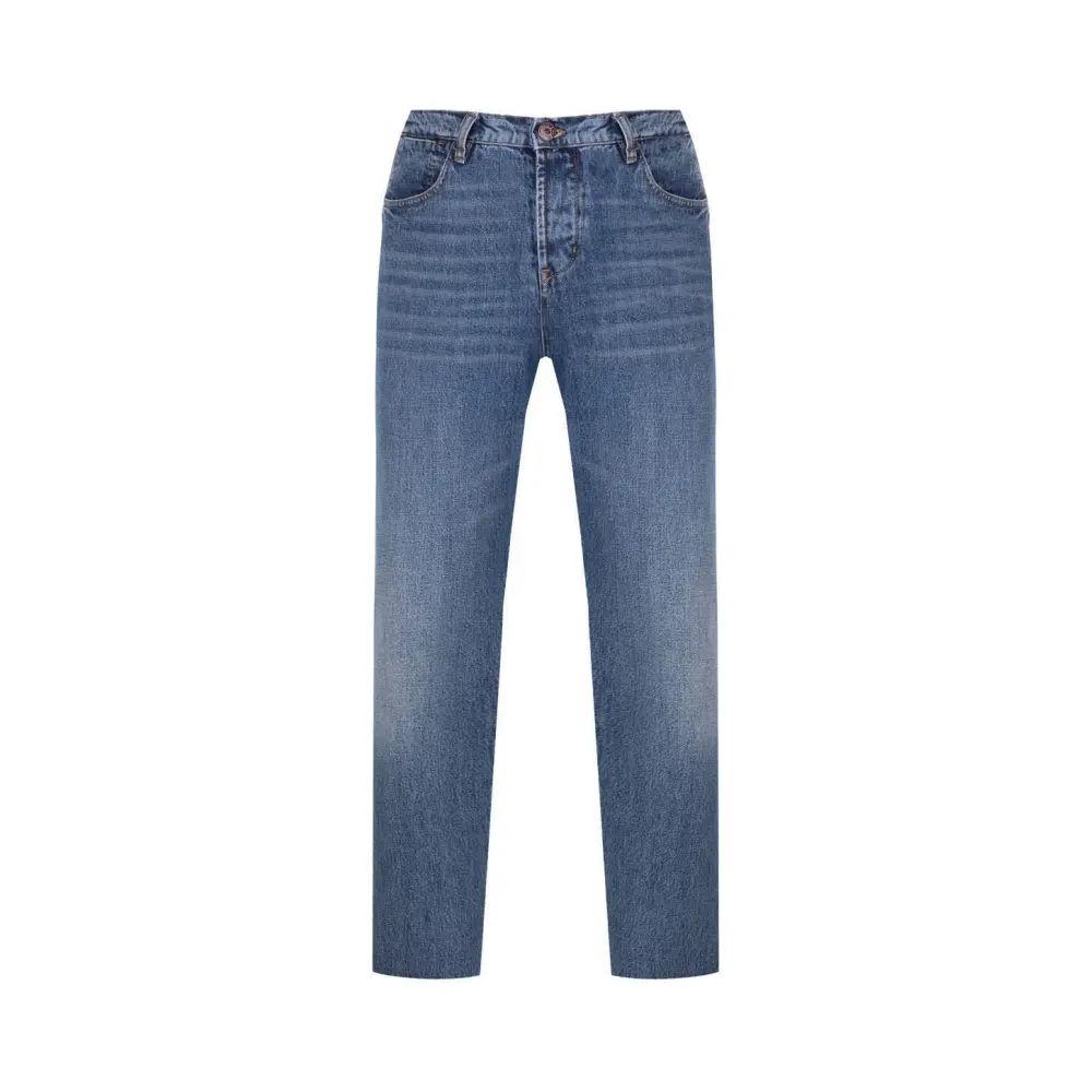 Джинсы Slim Fit хлопковые