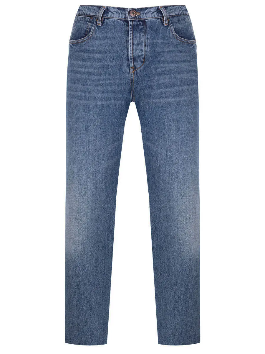 Джинсы Slim Fit хлопковые