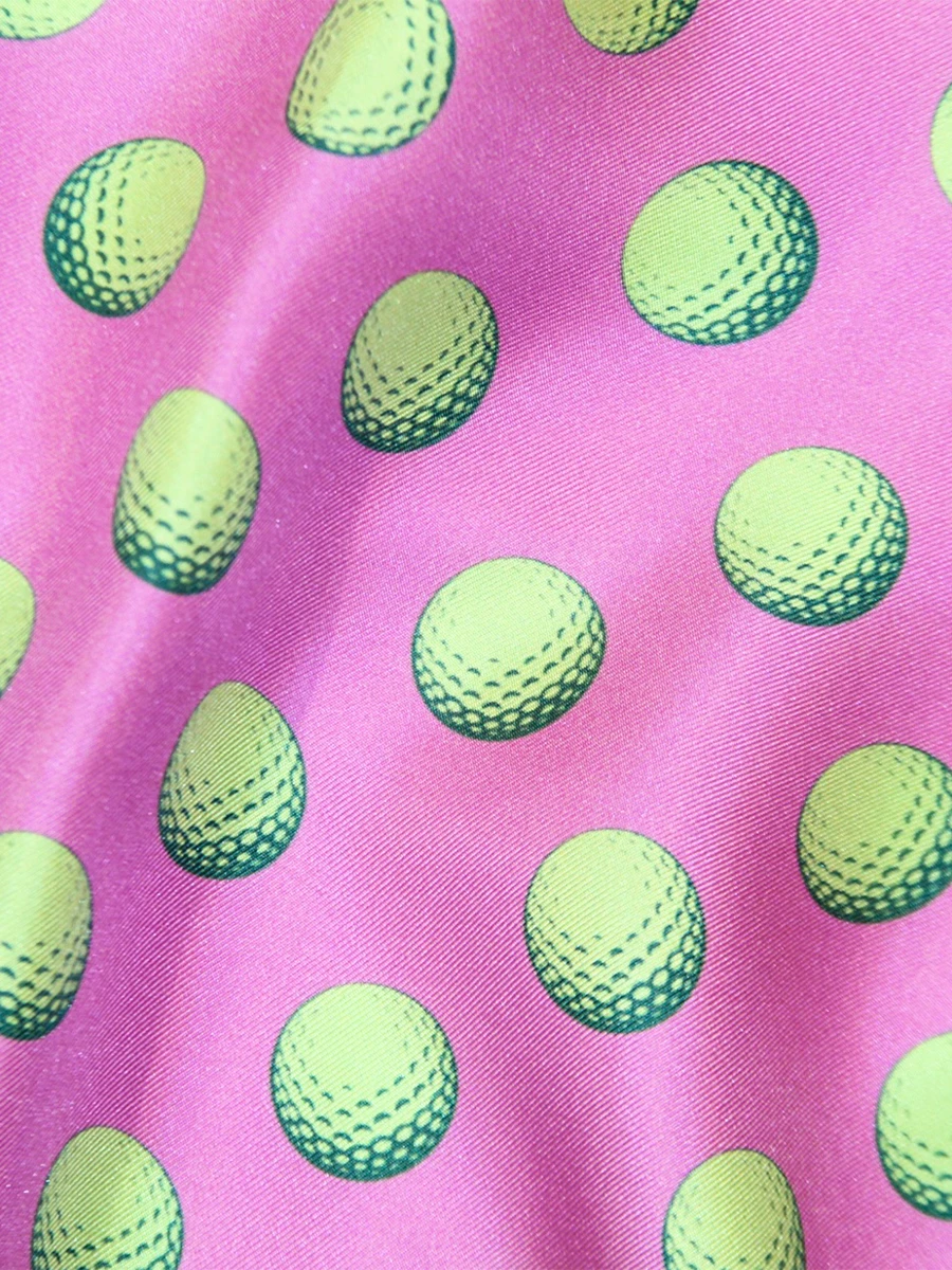 Платок шелковый Golf Balls