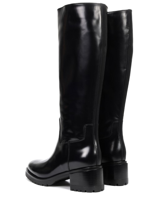 Сапоги кожаные SANTONI