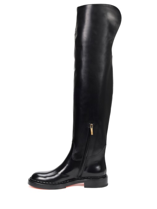Ботфорты кожаные SANTONI