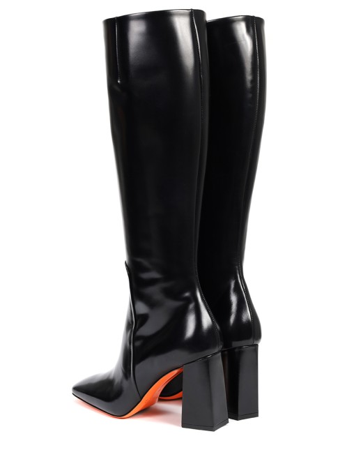 Сапоги кожаные SANTONI