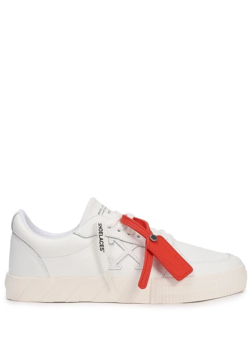 Кеды кожаные Vulcanized OFF-WHITE