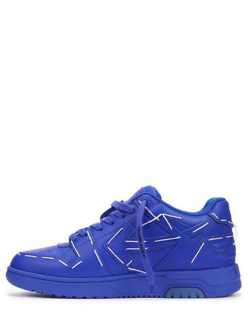 Кеды кожаные Out of Office OFF-WHITE