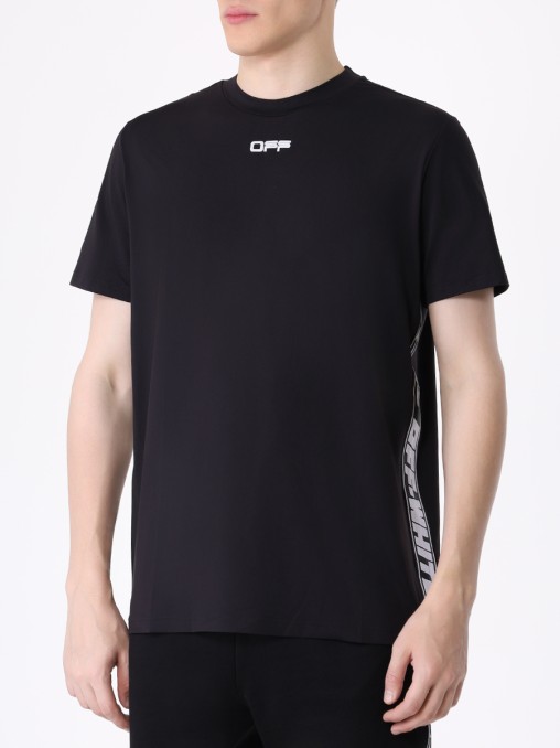 Футболка с логотипом OFF-WHITE
