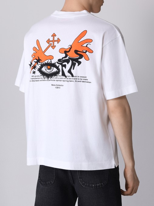 Футболка хлопковая OFF-WHITE