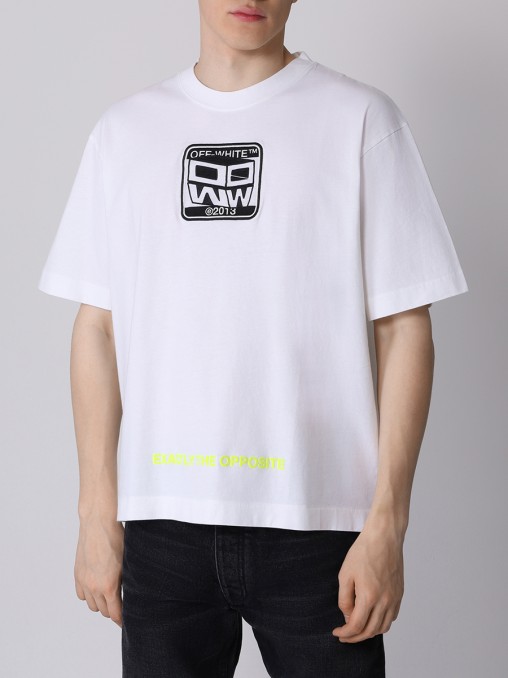 Футболка хлопковая OFF-WHITE