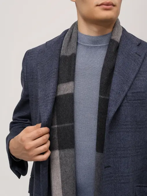 Шарф кашемировый CESARE GATTI