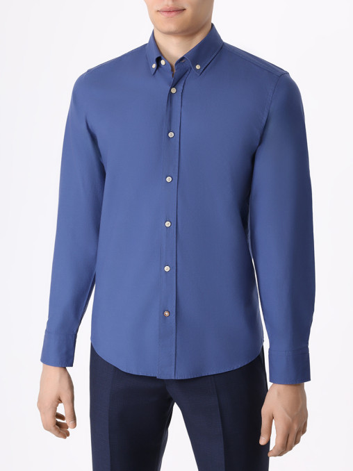Рубашка Casual Fit хлопковая BOSS