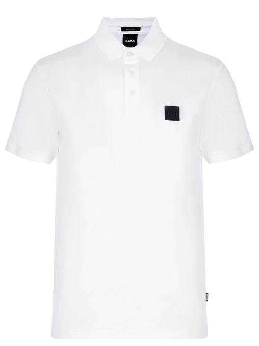 Поло хлопковое BOSS