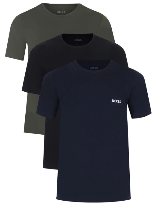 Набор из трех хлопковых футболок BOSS