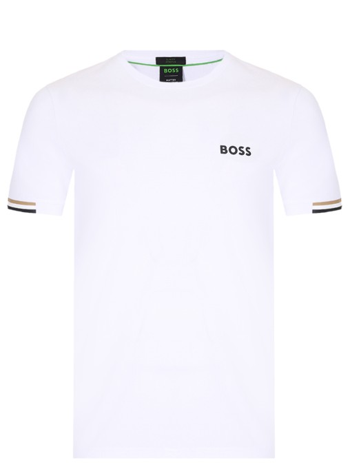 Футболка Slim Fit с логотипом BOSS