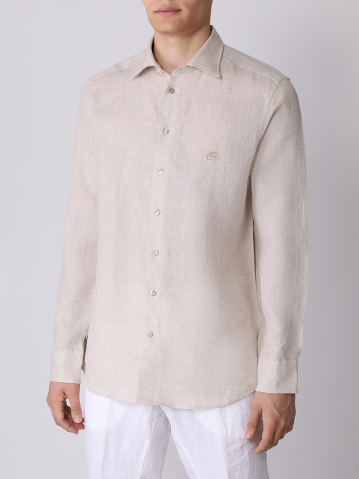 Рубашка Slim Fit льняная ETRO