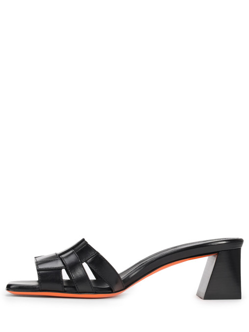 Мюли кожаные SANTONI