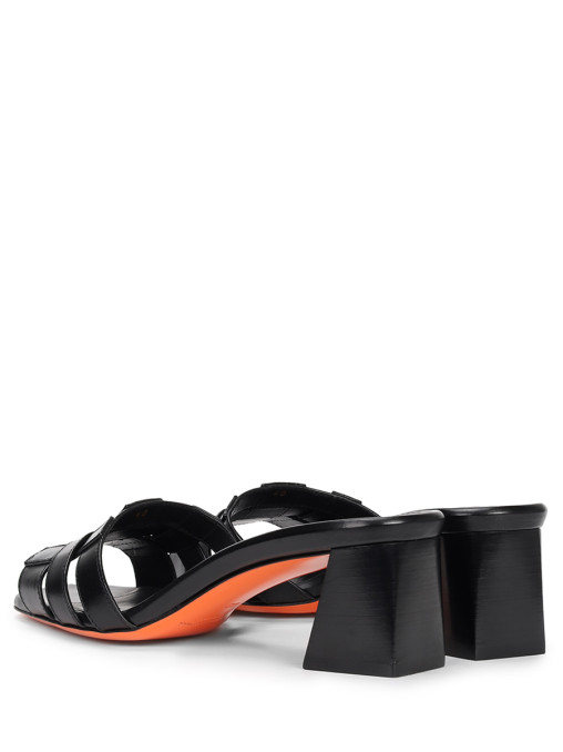 Мюли кожаные SANTONI